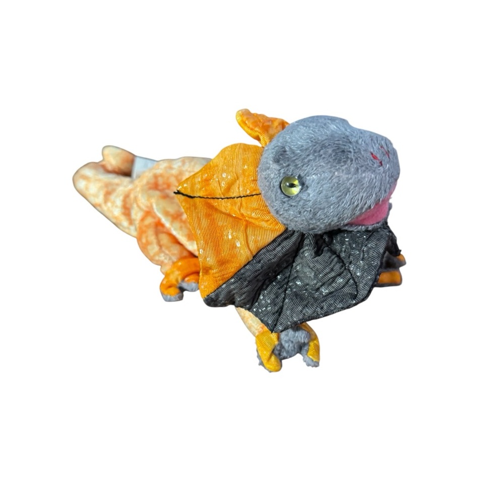 Ty Plush Lizard with Orange and Cream Hues ( Slayer )